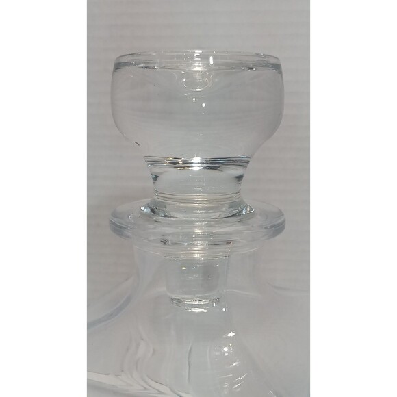 Cristal de France Crystal  Decanter w/ Stopper - Picture 5 of 9